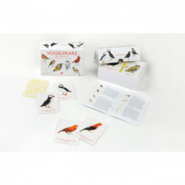 Memo-Spiel "Vogelpaare" von Laurence King