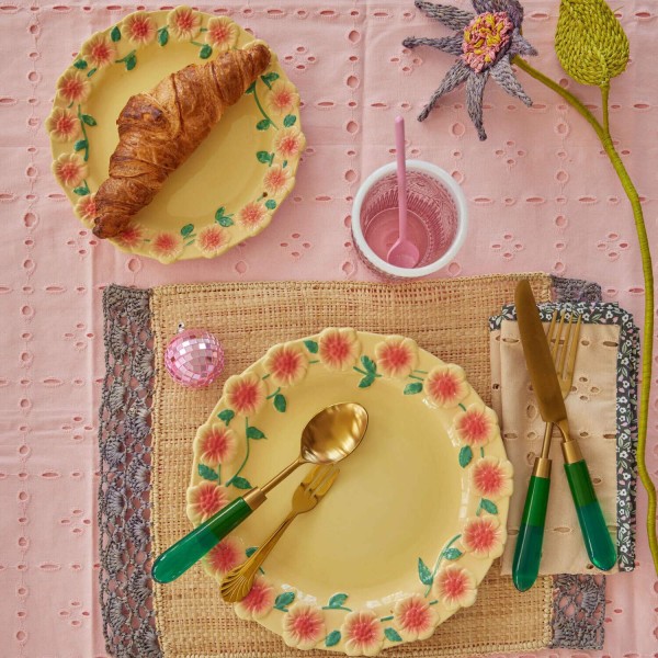 rice Tischset "Raffia" - 44x32 cm (Lavender)