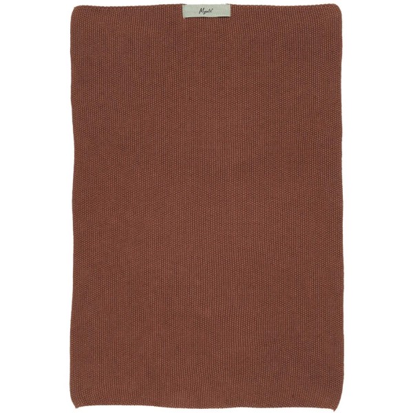 Ib Laursen Handtuch gestrickt  "Mynte" -  (Braun)