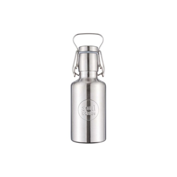 Trinkflasche aus Edelstahl "Steel Light" - 500 ml von Soulbottles