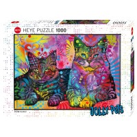 Puzzle "Devoted 2 Cats" von HEYE