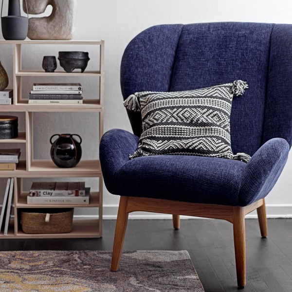 Bloomingville Lounge-Sessel "Eave" (Blau)