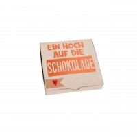 Kartenbox "Ein Hoch auf die Schokolade" von Good old friends.