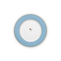 Pip Studio Essteller "Love Birds" - 26,5 cm (Blau)