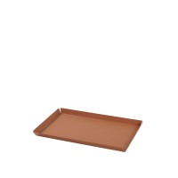 Dekotablett/Serviertablett "Erika" - 33x21 cm (Meerkat Camel) von Broste Copenhagen