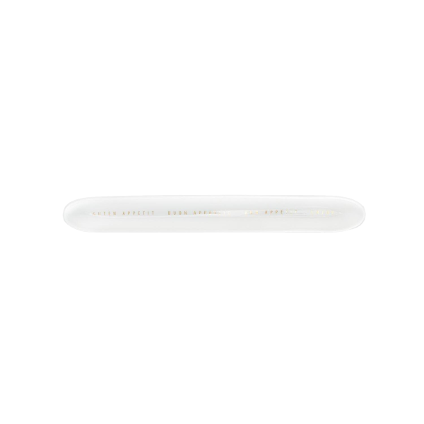 Servierschale 4-sprachig "Guten Appetit" (Weiß) von räder Design