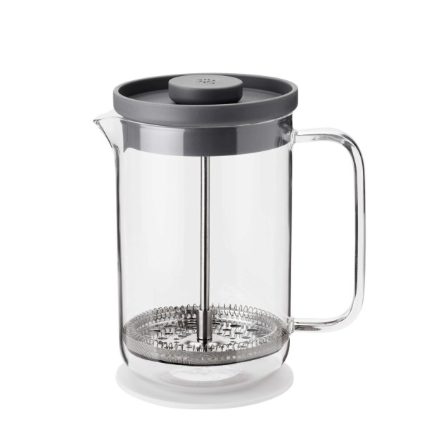 Pressfilterkanne "Brew-It" - 0,8 l (Grau/Hellgrau) von Stelton Rig-Tig