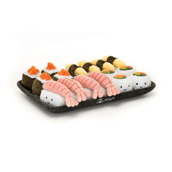 Jellycat Kuscheltier Sushi "Sassy Hosomaki" (Braun, Orange)