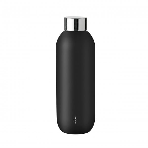 Stelton Trinkflasche "Keep Cool" - 600 ml (Black)
