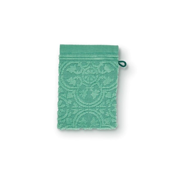 Pip Studio Waschlappen im 3er-Set "Tile de Pip" - 16x22 cm (Grün)