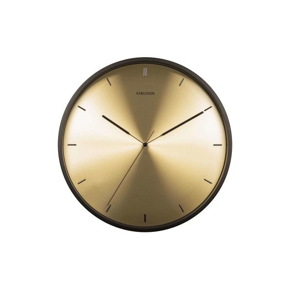 Wanduhr "Finesse" (Gold) von Karlsson by Present Time