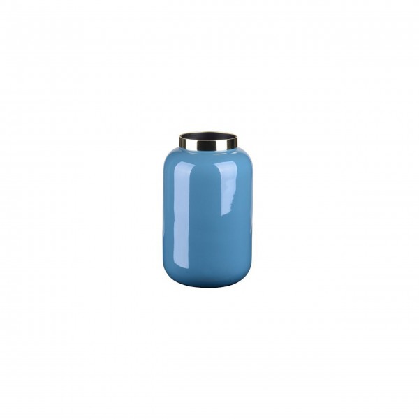 Vase "Saigon" - XS (Blau/Gold) von Gift Company