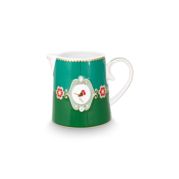 Pip Studio Krug "Small Love Birds Medallion" - 270 ml (Emerald-Green)