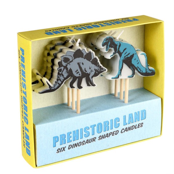 Partykerzen "Prehistoric Land" von Rex LONDON