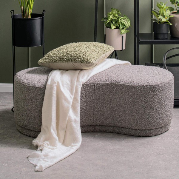 Tagesdecke "Cuddle" - 130 cm (Offwhite) von Present Time