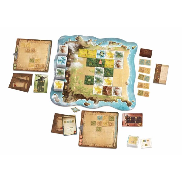 Gesellschaftsspiel "Maps of Misterra - DE" von SitDown Gesellschaftsspiel "Maps of Misterra - DE" von SitDown