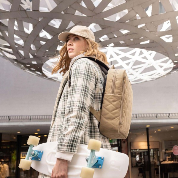 Reisenthel Rucksack/Classic Backpack "Rhombus Ginger" - M (Hellbraun)