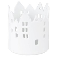 Stadtlicht "Rathausplatz" - 8x9 cm (Weiß) von räder Design