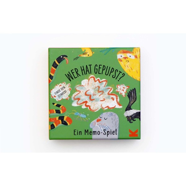 Memo-Spiel "Wer hat gepupst?" von Laurence King