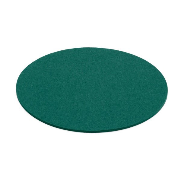 Filz-Untersetzer rund - 12 cm (Grün/Jade) von HEY-SIGN