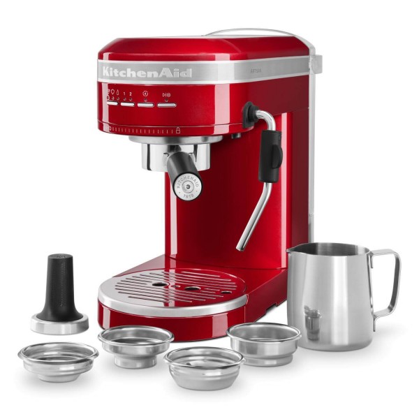 KitchenAid "Artisan" Halbautomatische Espressomaschine (Liebesapfelrot)