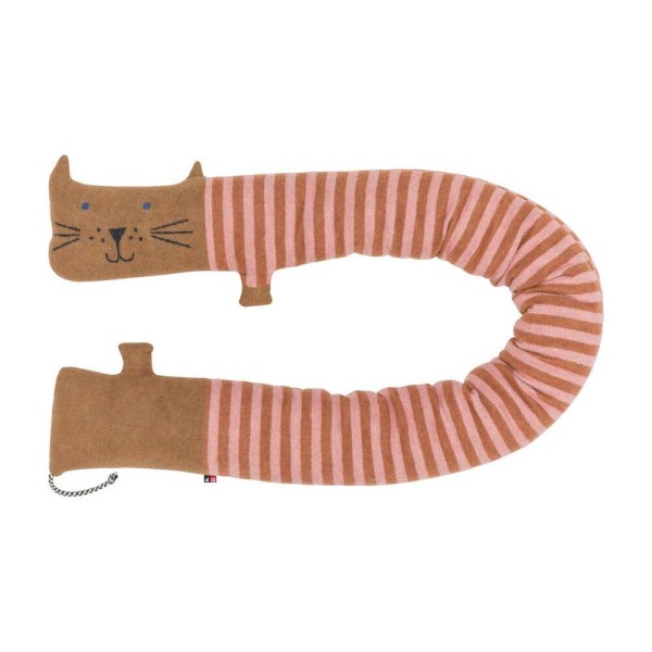 Bettschlange "JUWEL - Katze" - 15x170 cm (Bunt) von David Fussenegger
