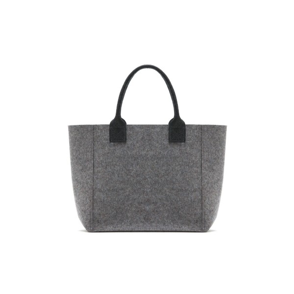 Filz-Tasche "Pure" - 40x32x18 cm (Grau/Anthrazit) von HEY-SIGN