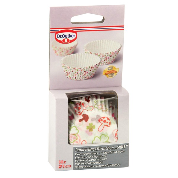 Dr. Oetker Papier-Backförmchen "Glück"-1