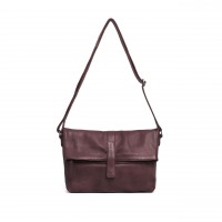 Sticks and Stones Tasche "Sierra" (Burgundy) - Pflanzlich gegerbtes Rindsleder