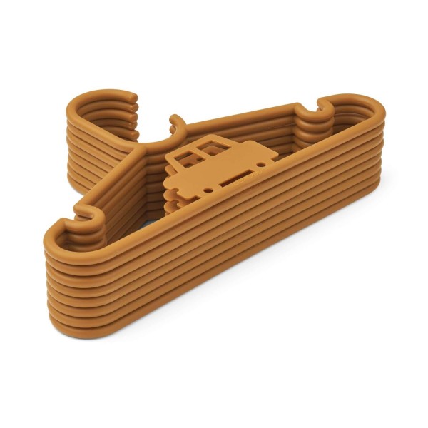 Kleiderbügel "Falton" im 8er-Set (Golden Caramel) von Liewood