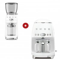 smeg Filter-Kaffeemaschine mit smeg Kaffeemühle