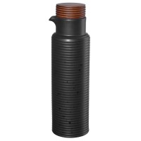 Essig/Ölflasche - 400 ml (Schwarz/Braun) von ASA
