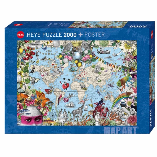 Puzzle "Quirky World" von HEYE