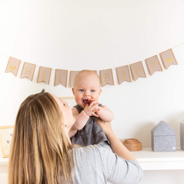 Girlande "Hello Baby" von räder KIDS