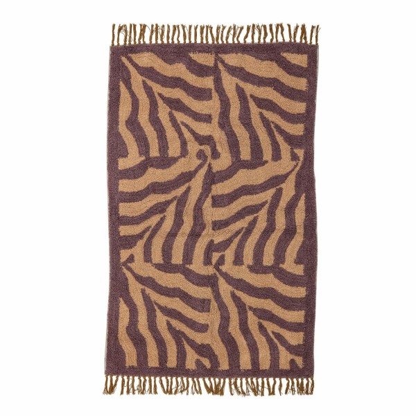 Bloomingville Teppich "Izza" - 150x90cm (Lila/Braun)