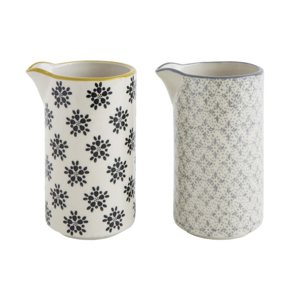 Großes Milchkännchen "Gatherings" (Schwarz) von Creative Collection by Bloomingville