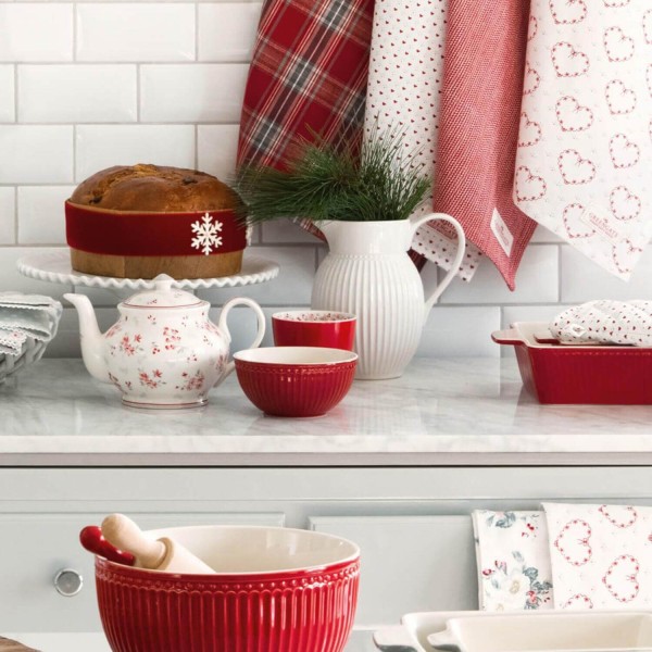 GreenGate Teekanne "Emberly" - 1 l (Weiß)