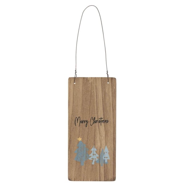 Ib Laursen Holzschild "Merry Christmas" - 7 cm