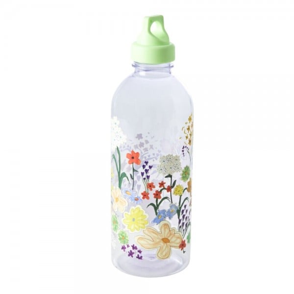 rice Trinkflasche aus Kunststoff "Painted Flower/Blumen" - 1000 ml