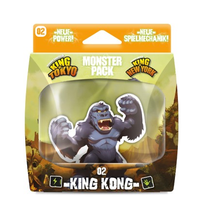 Familienspiel "Monsterpack King of Tokyo" von iello