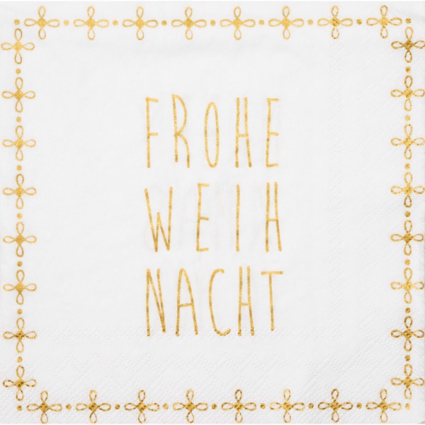 Servietten "Frohe Weihnacht" von räder Design