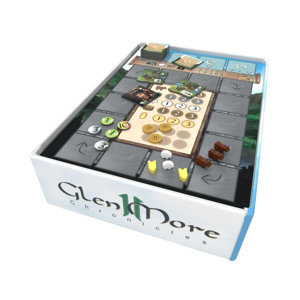 Gesellschaftsspiel "Glen More II: Chronicles" von Funtails Gesellschaftsspiel "Glen More II: Chronicles" von Funtails
