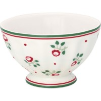 GreenGate French Bowl "Abi Petit"- Medium (White)