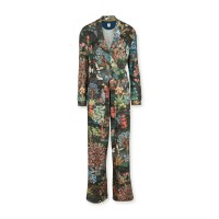 Pip Studio Perre Jumpsuit "Garden Big" - XS (Hellblau)