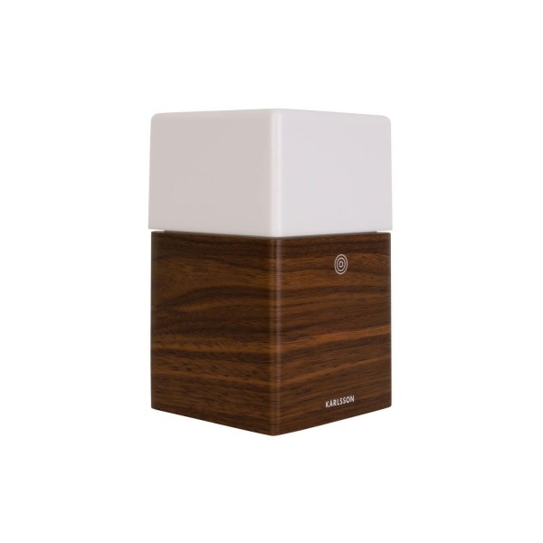 Wecker "Frosted Light" (Braun) von Karlsson by Present Time