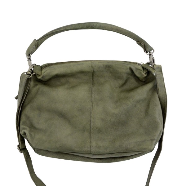 Sticks and Stones "Marbella Bag" (Dark Olive)