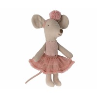 Maileg Maus "Ballerina" - Kleine Schwester (Rosa)