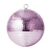 rice Anhänger "Disco Ball" - L (Soft Pink)