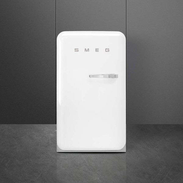 smeg Kühl-/Gefrierkombi FAB10 "50's Retro Style" (Weiß) Tür links