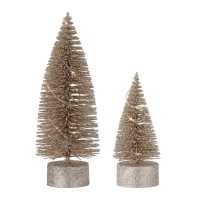 Bloomingville Deko-Baum "Diddi" im 2er-Set (Gold) 